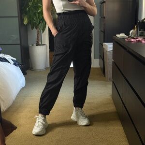 Free People Black Jogger Pants